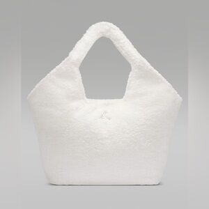 JORDAN Nike Monarch High-Pile Sherpa Tote NWT